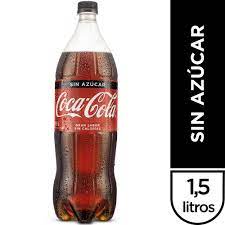 Gaseosa Coca Cola Sin AzÃºcar 1.5 Lt